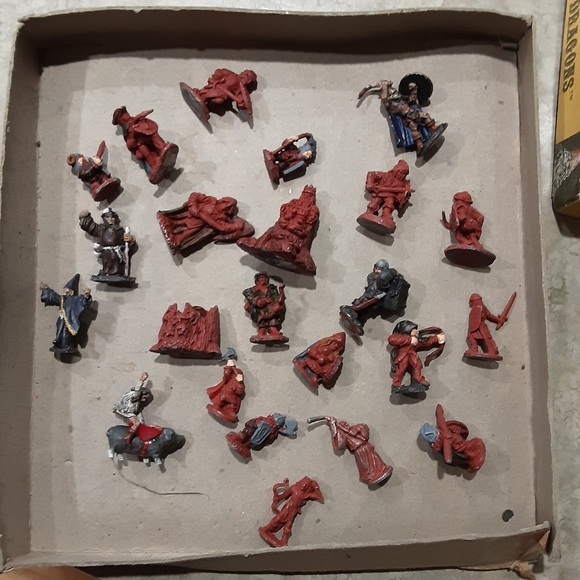 VINTAGE ADVANCED DUNGEONS AND DRAGONS FIGURE SET. 20 PIECES - Picture 5 of 5